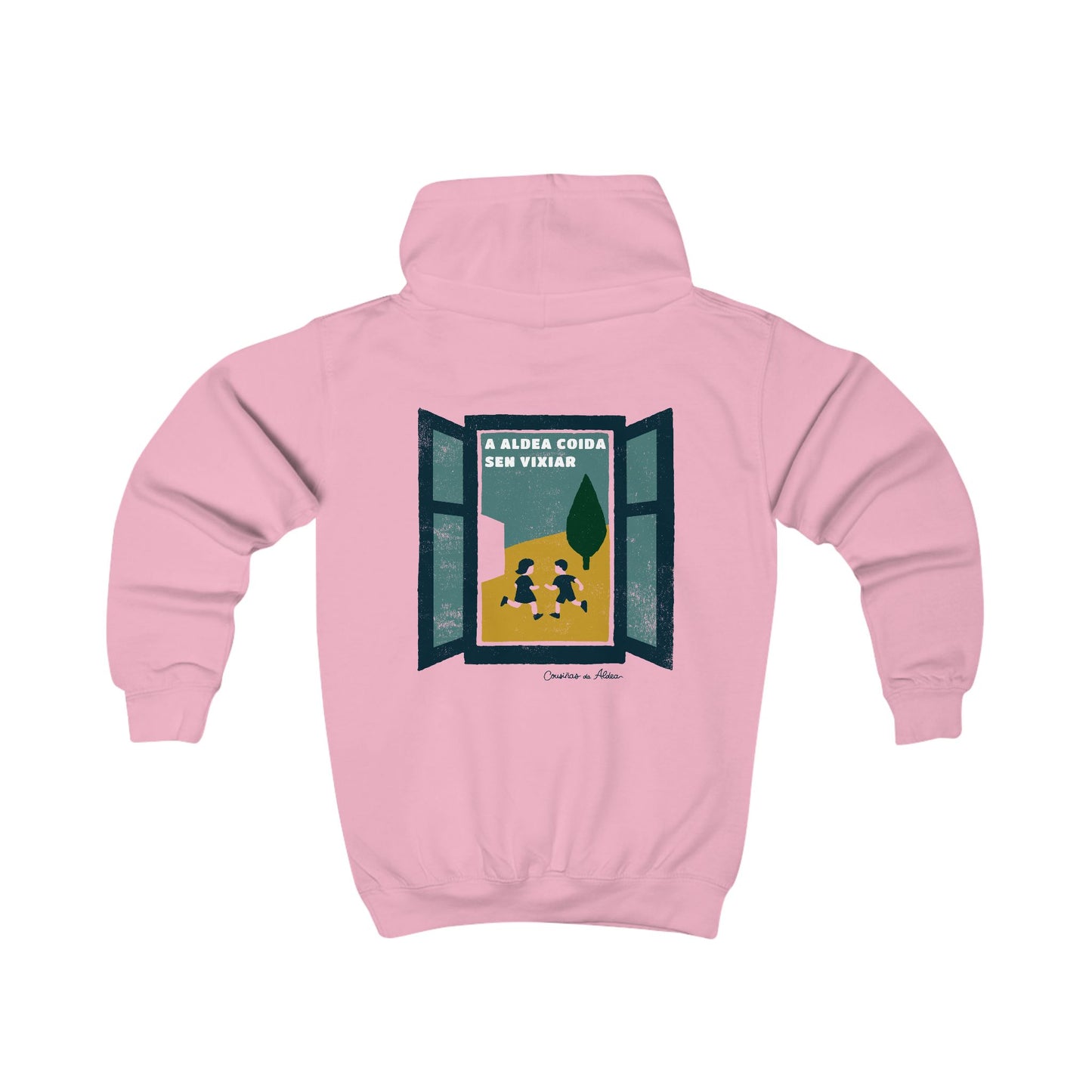 👦🏻👧🏻 Sudadeira Infantil - A Aldea Coida sen Vixiar