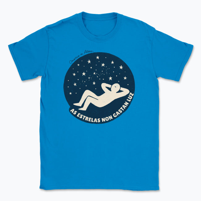 As estrelas non gastan luz - Camisola Unisex