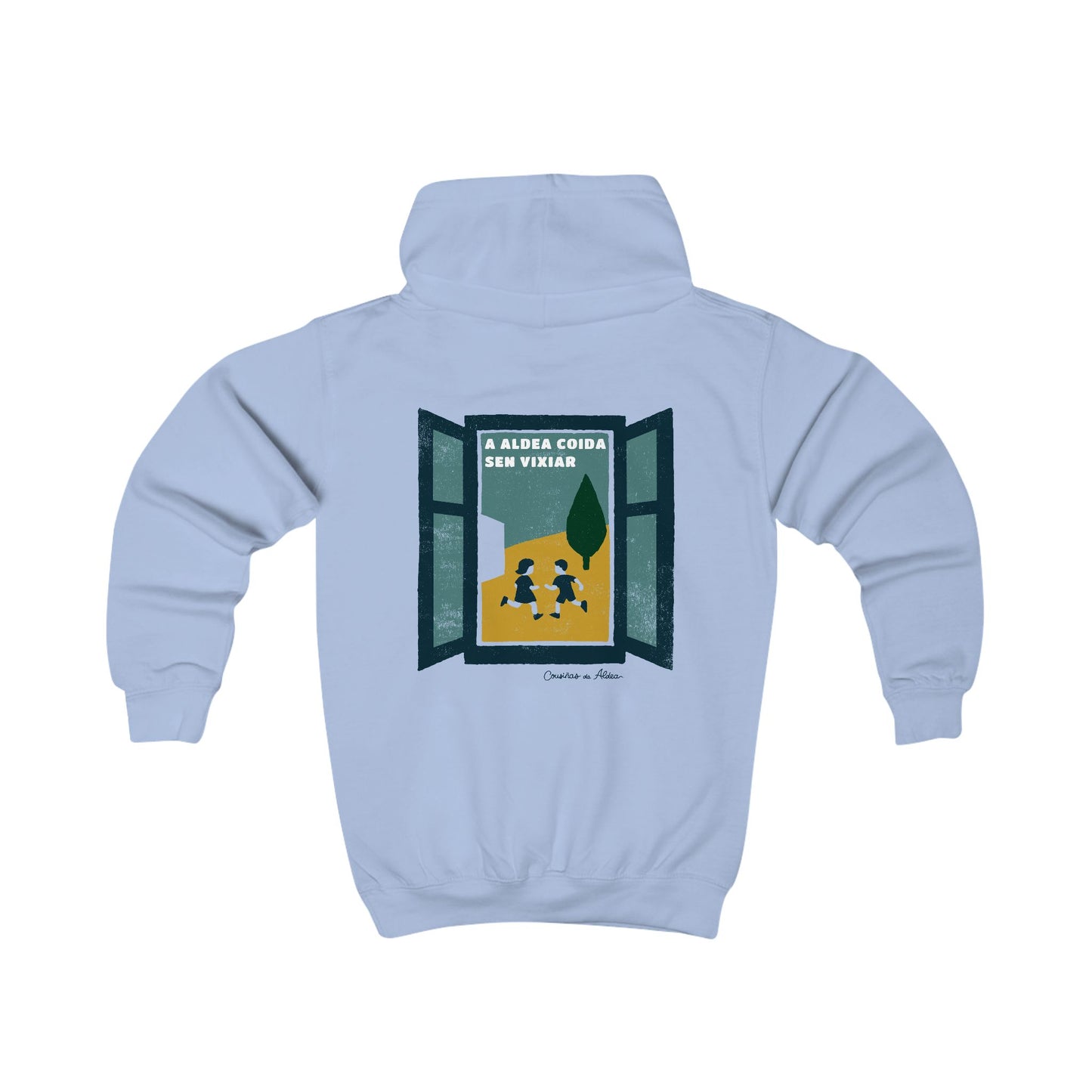 👦🏻👧🏻 Sudadeira Infantil - A Aldea Coida sen Vixiar