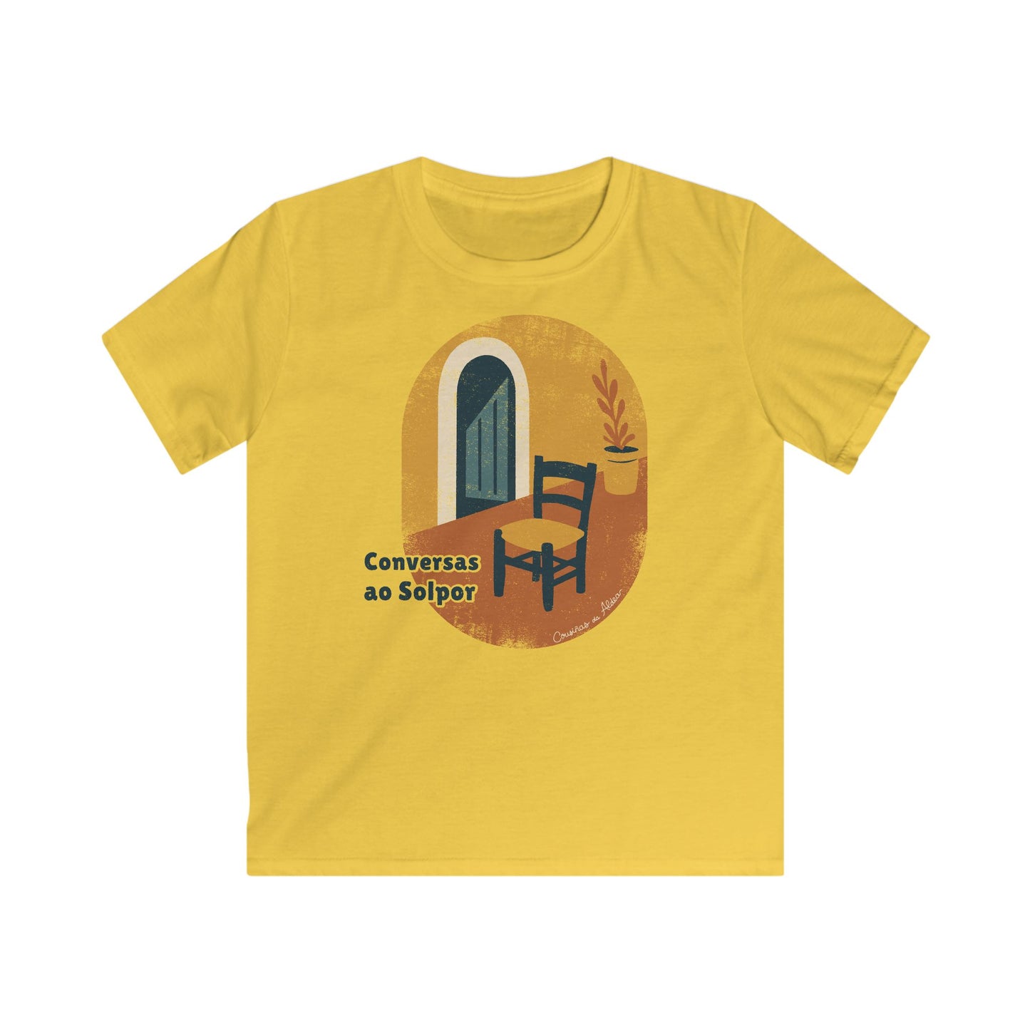 👦🏻👧🏻 Camisola Infantil - Conversas ao solpor