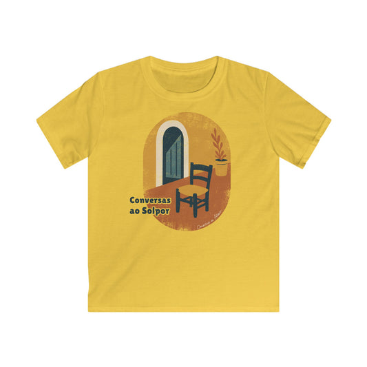 👦🏻👧🏻 Camisola Infantil - Conversas ao solpor