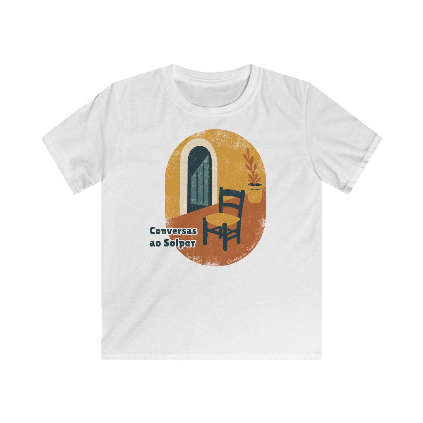 👦🏻👧🏻 Camisola Infantil - Conversas ao solpor