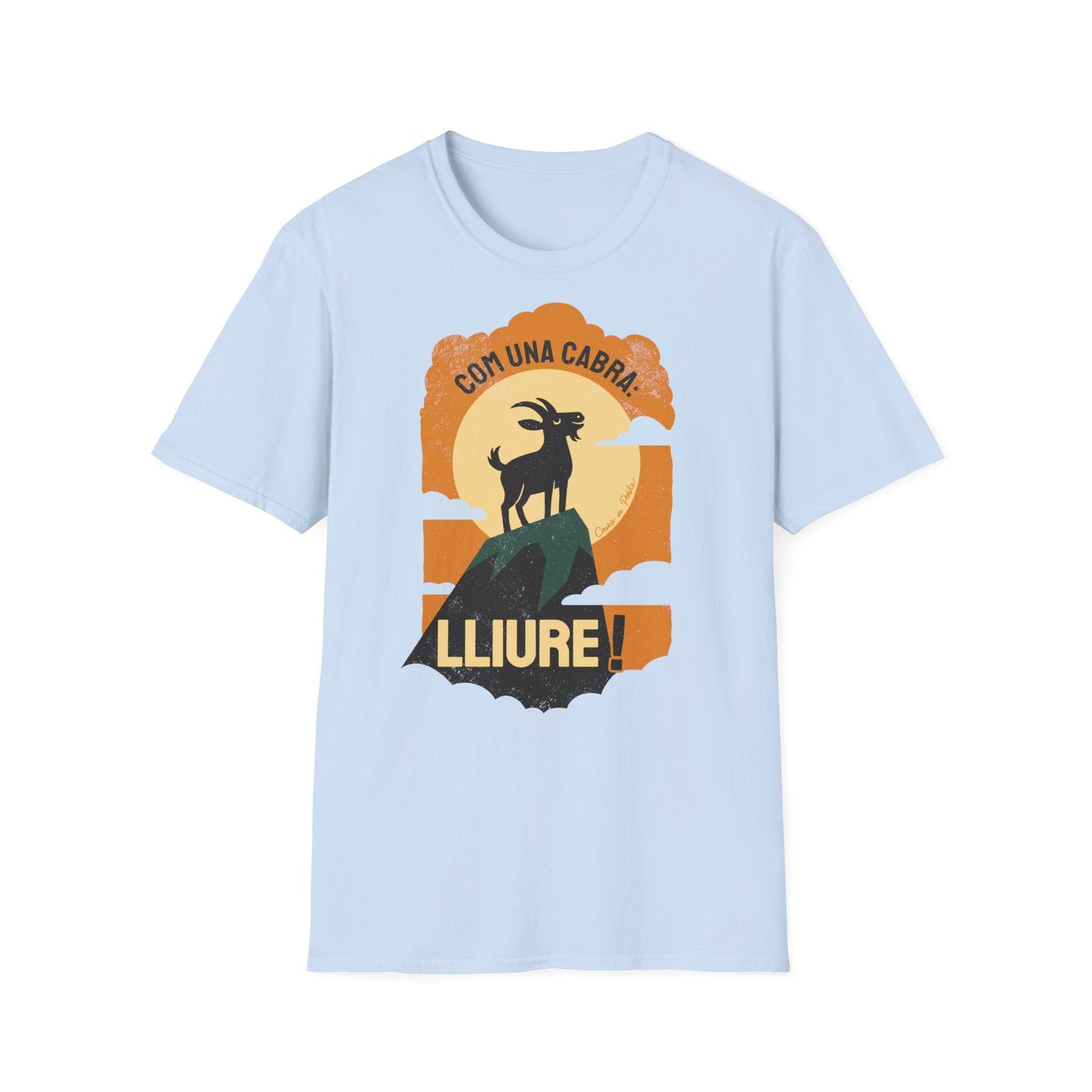 Com una Cabra - Samarreta Unisex