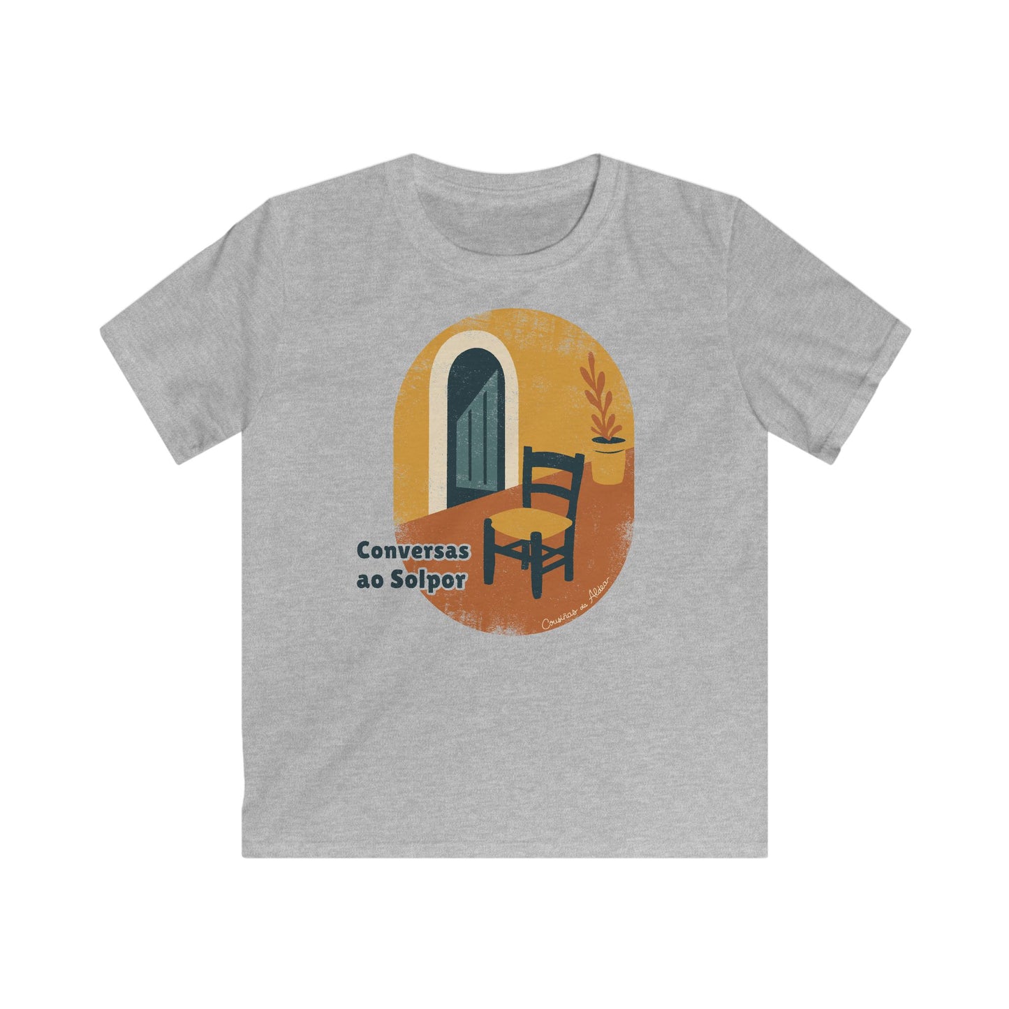 👦🏻👧🏻 Camisola Infantil - Conversas ao solpor