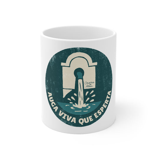 Auga Viva que Esperta - Cunca cerámica