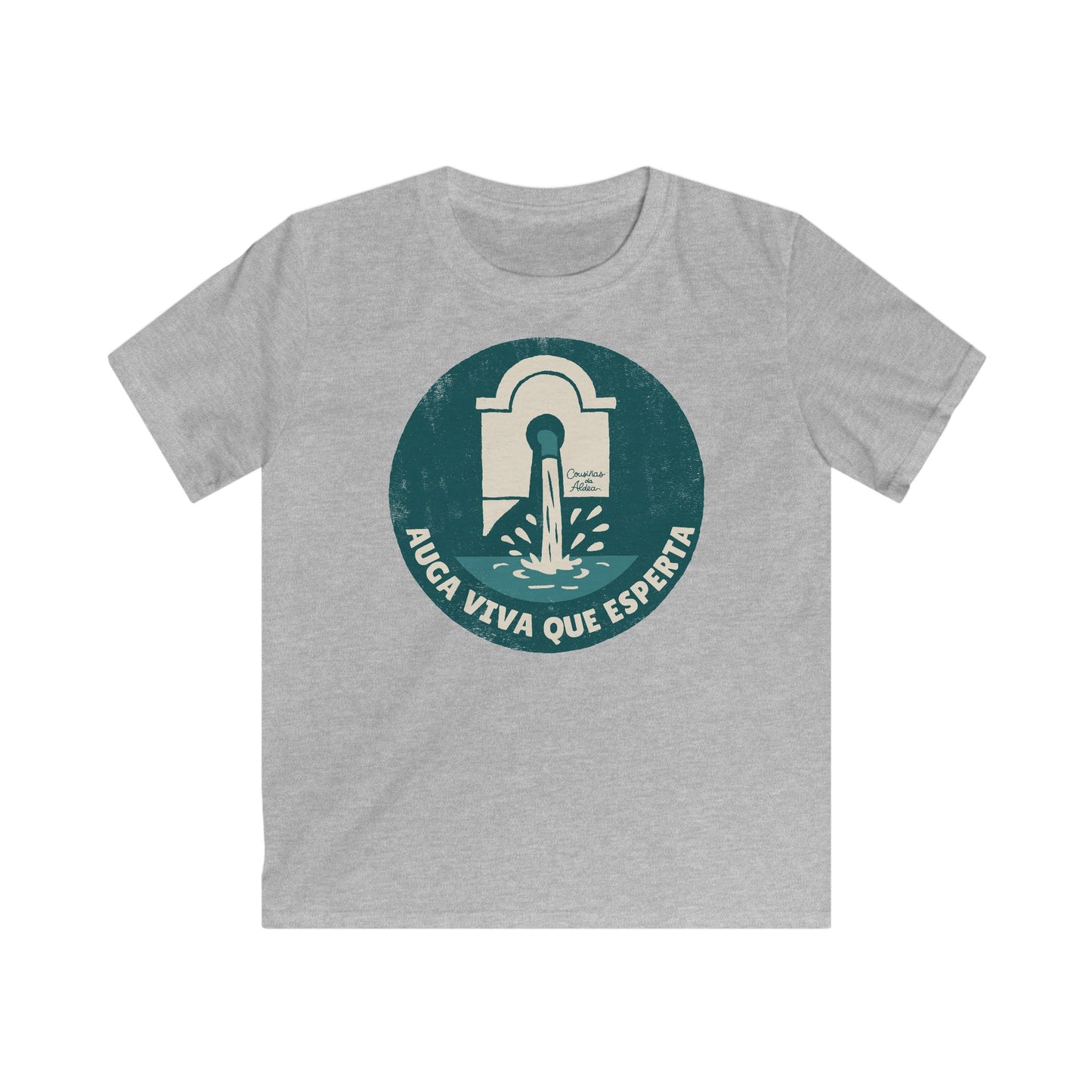 👦🏻👧🏻 Camisola Infantil - Auga viva que esperta