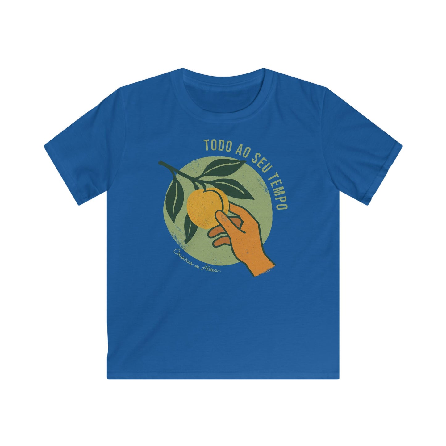 👦🏻👧🏻 Camisola Infantil - Todo ao seu tempo