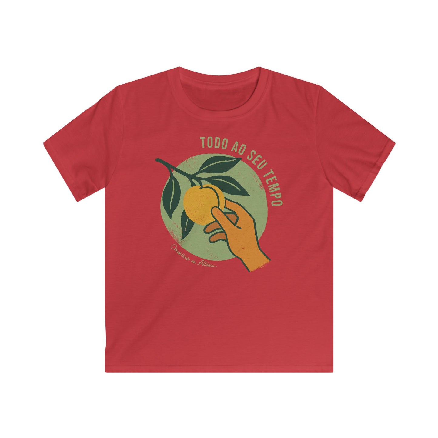 👦🏻👧🏻 Camisola Infantil - Todo ao seu tempo