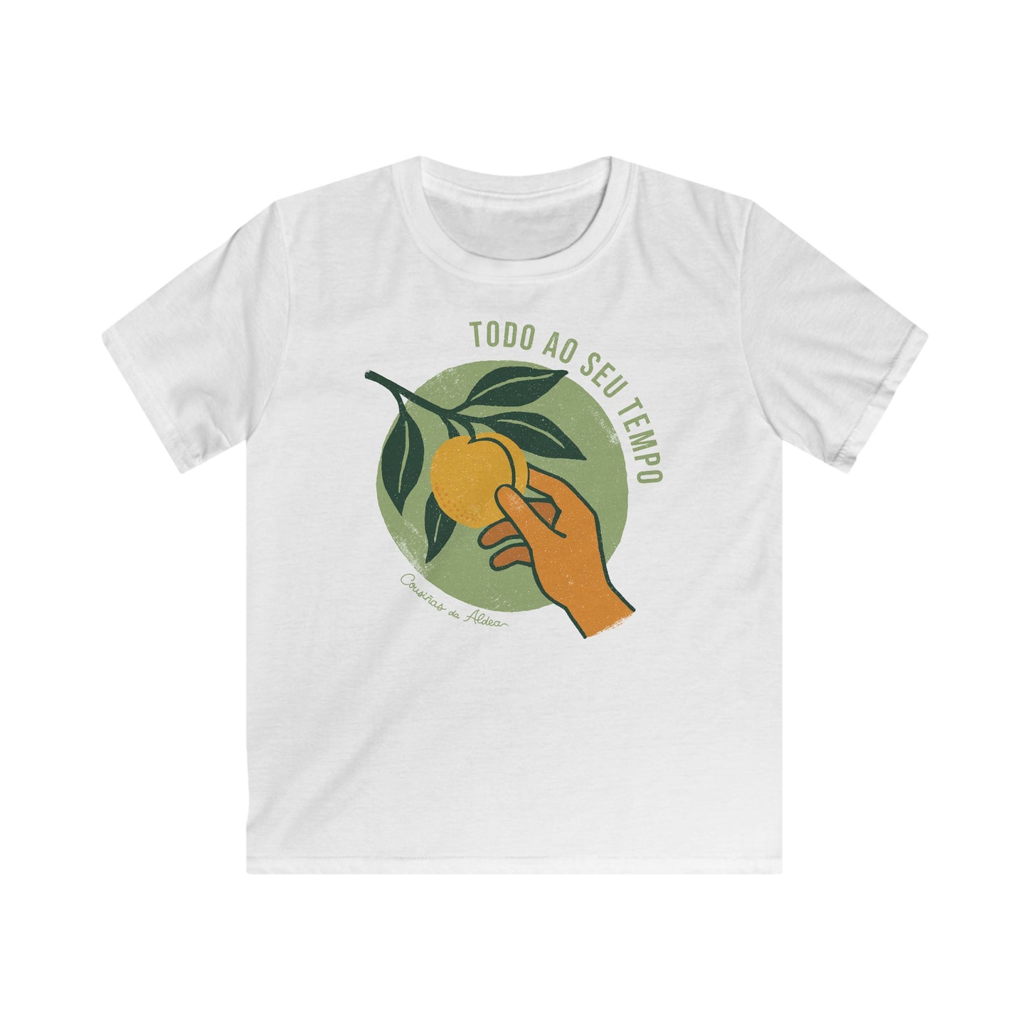 👦🏻👧🏻 Camisola Infantil - Todo ao seu tempo