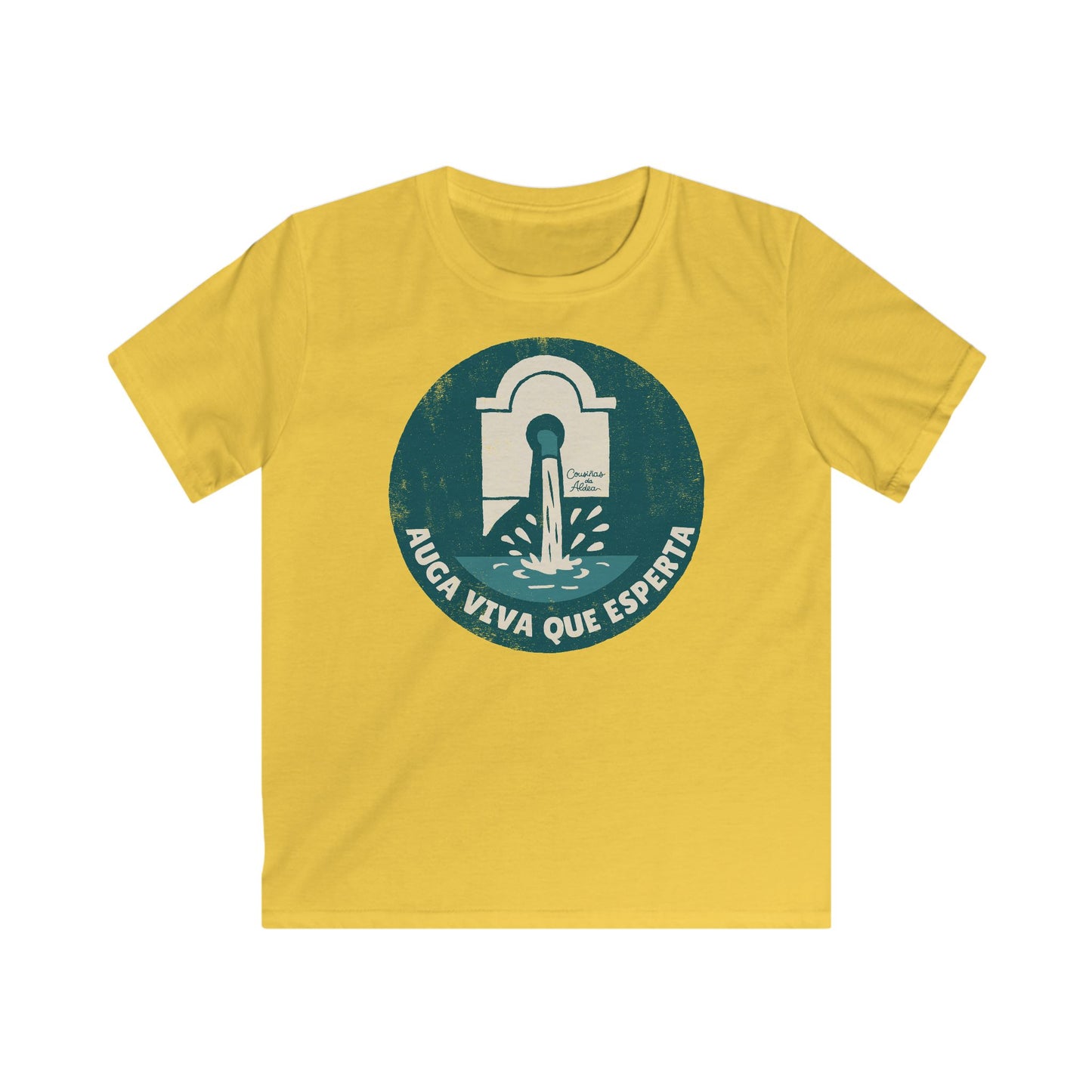 👦🏻👧🏻 Camisola Infantil - Auga viva que esperta