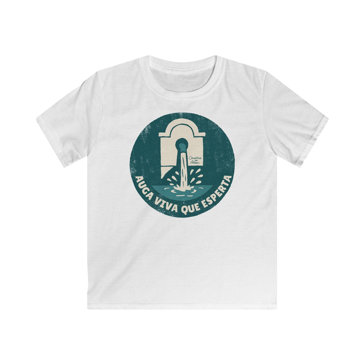 👦🏻👧🏻 Camisola Infantil - Auga viva que esperta