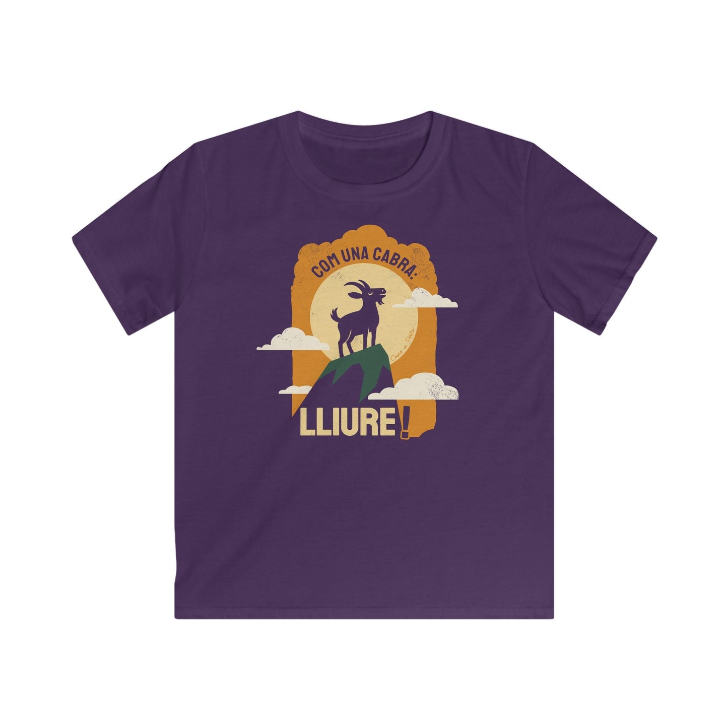 👦🏻👧🏻 Samarreta Infantil - Com una Cabra