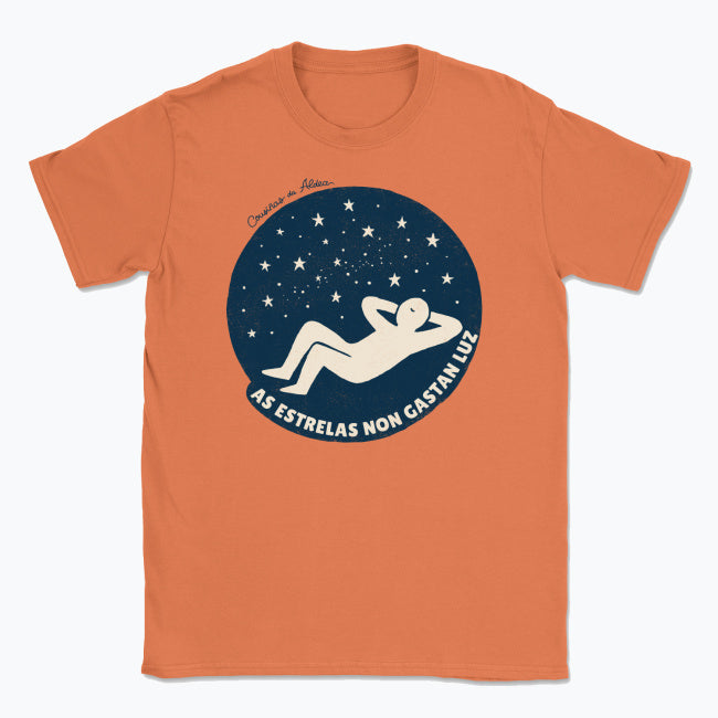 As estrelas non gastan luz - Camisola Unisex