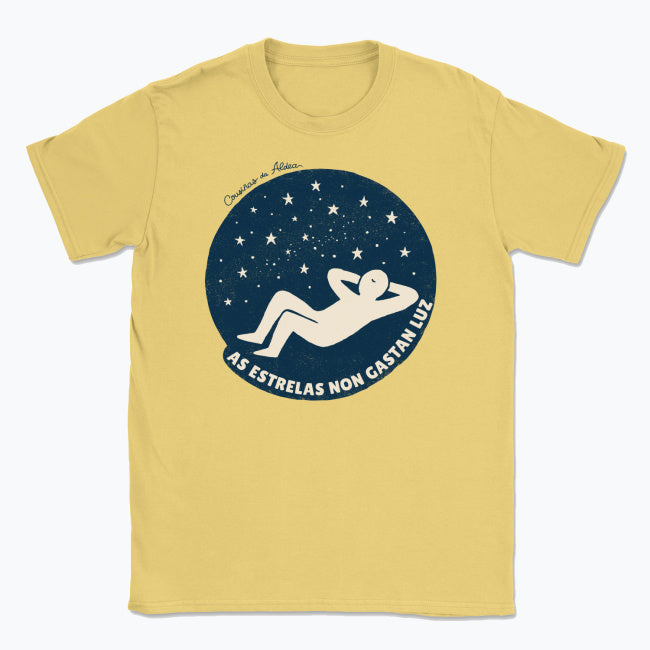 As estrelas non gastan luz - Camisola Unisex