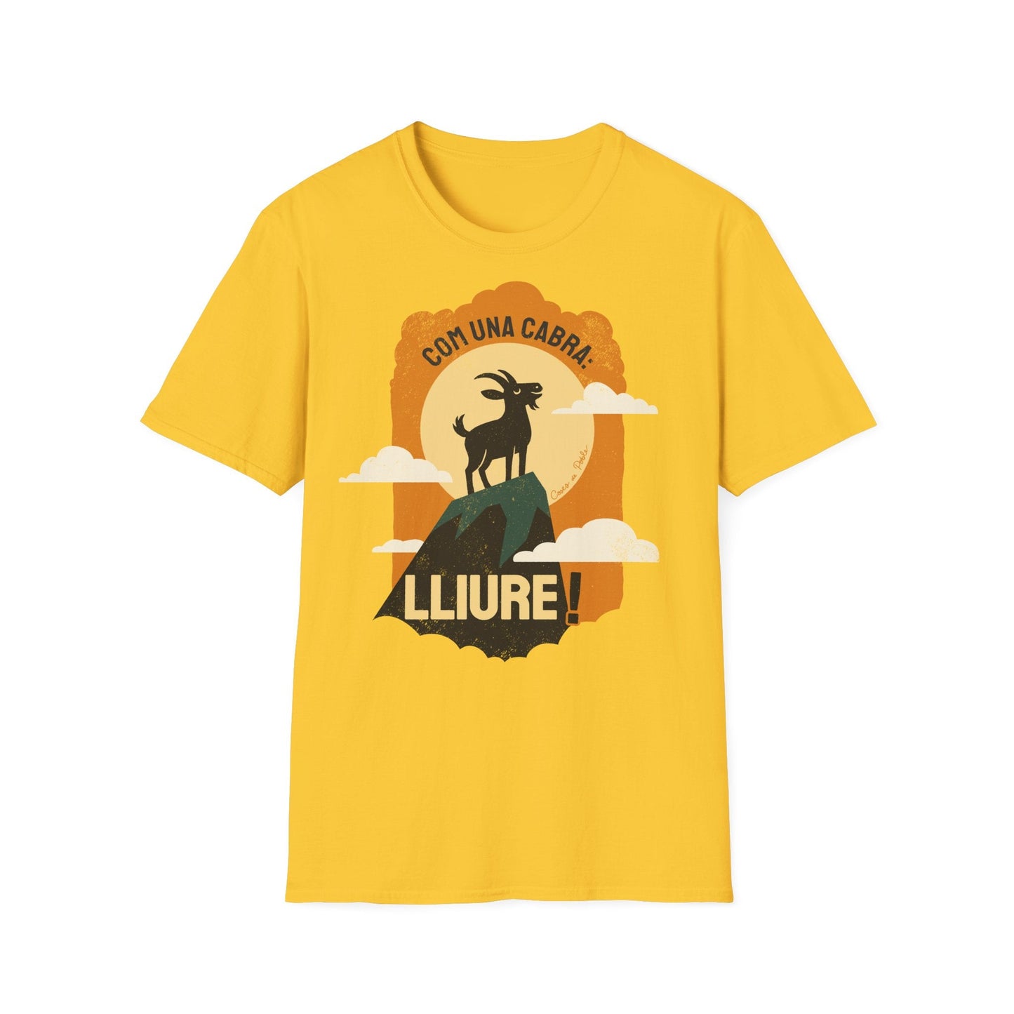 Com una Cabra - Samarreta Unisex