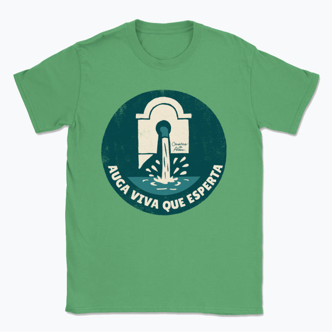 Auga viva que esperta - Camisola Unisex