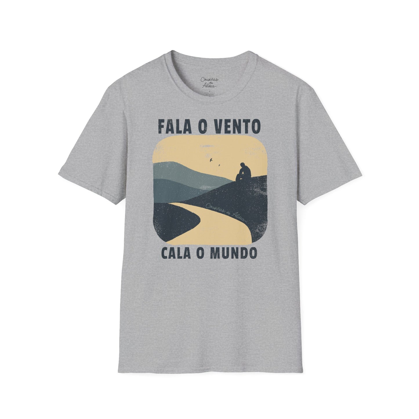 Fala o Vento, Cala o Mundo - Camisola Unisex