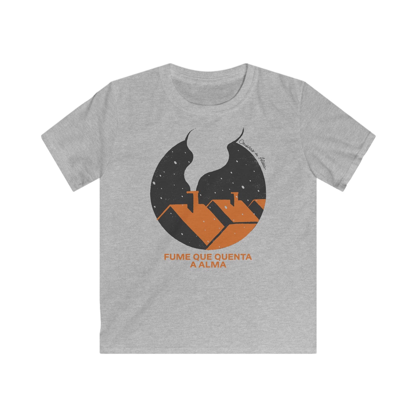 👦🏻👧🏻 Camisola Infantil - Fume que quenta a alma