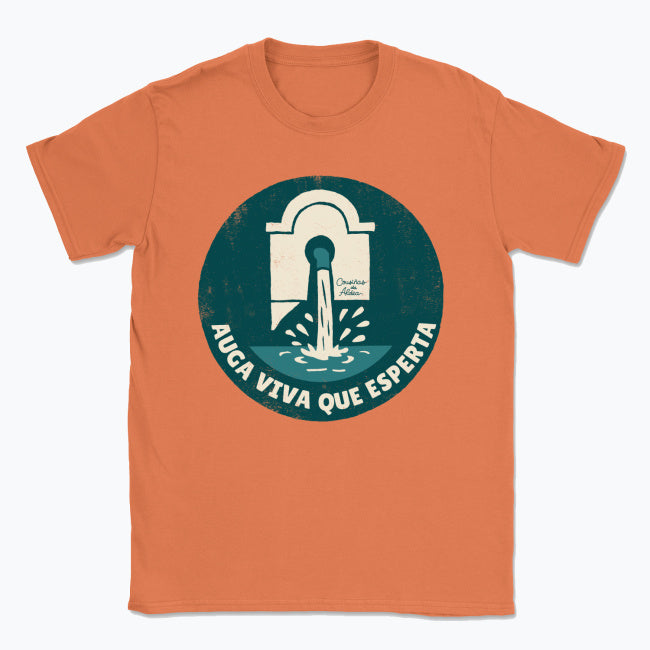 Auga viva que esperta - Camisola Unisex