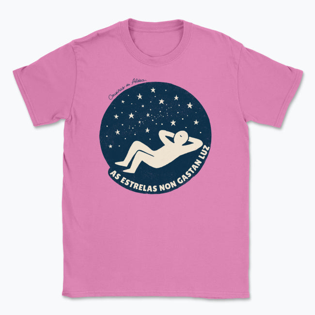 As estrelas non gastan luz - Camisola Unisex