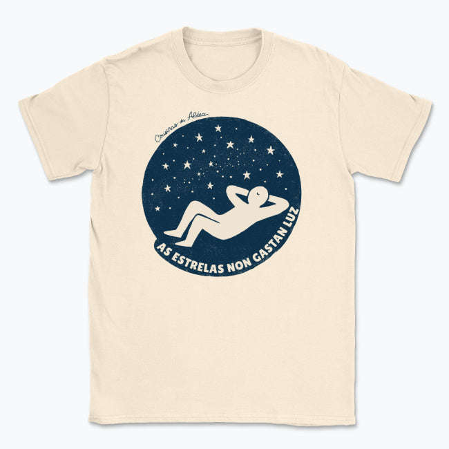 As estrelas non gastan luz - Camisola Unisex