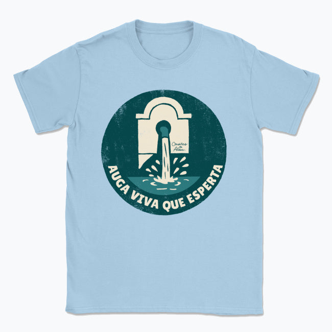 Auga viva que esperta - Camisola Unisex