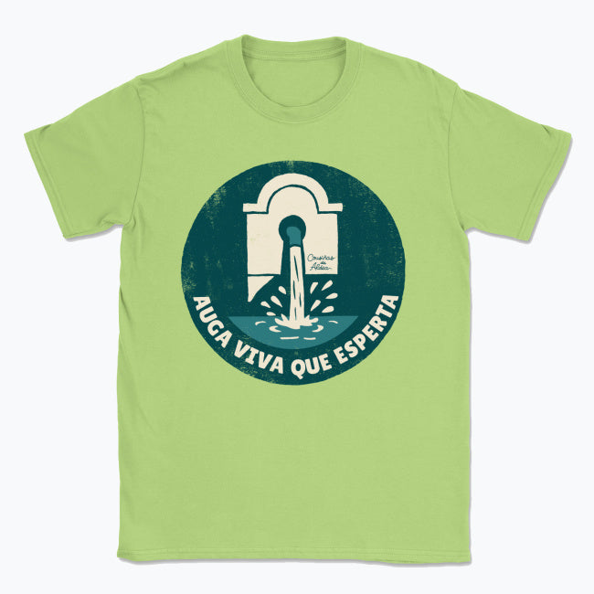 Auga viva que esperta - Camisola Unisex