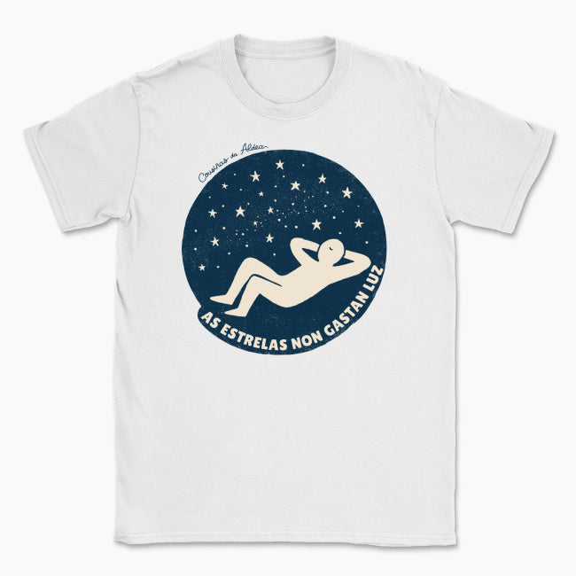 As estrelas non gastan luz - Camisola Unisex