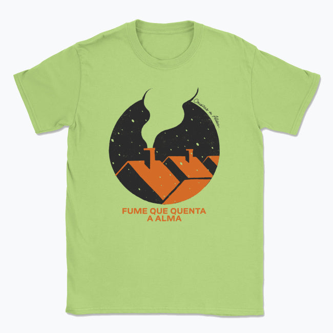 Fume que quenta a alma - Camisola Unisex