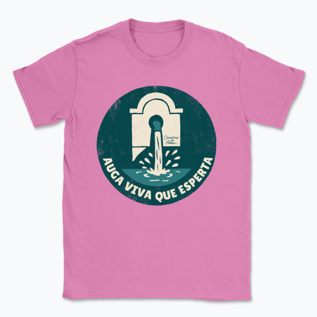 Auga viva que esperta - Camisola Unisex