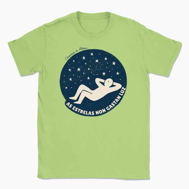 As estrelas non gastan luz - Camisola Unisex